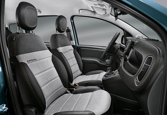 Rent a car Patanias - Panda Cross Interiors height adjustable driving seats Desktop 580x400 1